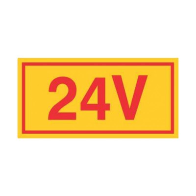 Σήμα Ασφαλείας: 24V - V07