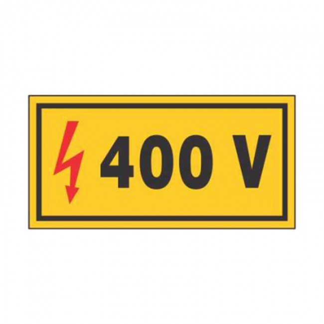 Σήμα Ασφαλείας: 400V - V08