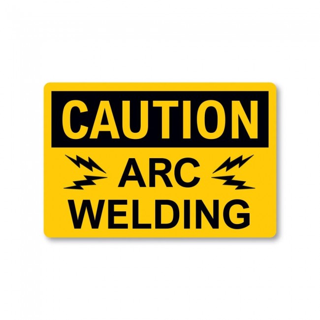 Σήμα Ασφαλείας: Caution ARC Welding V34