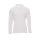 Μακρυμάνικη μπλούζα Polo VERONA Payper Λευκό