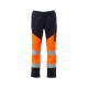 Καλοκαιρινό ελαστικό παντελόνι εργασίας Ripstop WORKING SUMMER Payper Φωσφορούχο πορτοκαλί-navy